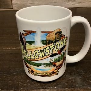 Coffee Mug National Park Yellowstone montage 11 ounce mug